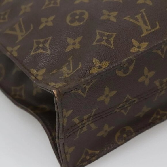 LOUIS VUITTON Monogram Sac Plat Hand Bag - Picture 10 of 16